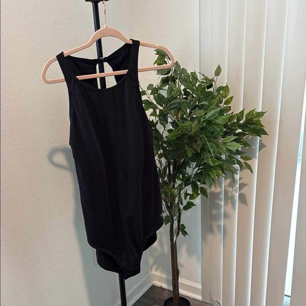 Speedo Black Swim Suit One Piece